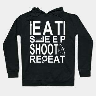 Eat Sleep Shoot Repeat (Archery) Hoodie